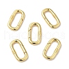 Brass Spring Gate Rings KK-J301-10G-3