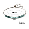 Shiny Adjustable Delicate Luxurious Brass Slider Bracelets for Women KV0413-4-1