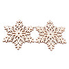 Undyed Natural Wooden Big Pendants WOOD-R271-M-2