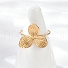 304 Stainless Steel Cuff Rings RJEW-D306-11G-5