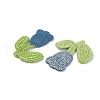 Tulip Flower Shape Polyester Knitted Appliques PATC-WH0005-12A-2
