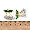 Brass Micro Pave Cubic Zirconia Pendants KK-H072-12G-02-3