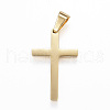 304 Stainless Steel Pendants STAS-H329-69GP-2
