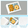 Foldable Paper Drawer Boxes with Clear Plastic Cover CON-WH0095-68B-03-4