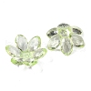 Transparent Acrylic Bead Caps OACR-H118-03D-2