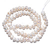 Natural Cultured Freshwater Pearl Beads Strands X1-PEAR-N014-04A-2