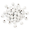 Dyed Natural Wood Beads WOOD-TA0001-19-A-2