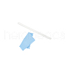 BENECREAT 1Pc 999 Fine Silver Sterling Silver Flat Wire STER-BC0002-30-7