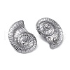 304 Stainless Steel Stud Earrings EJEW-M250-02A-P-2