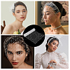 Polyester Big Eye Mesh Organza Veil DIY-WH0453-61B-5