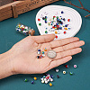  240Pcs 12 Colors Baking Painted Glass Beads DGLA-TA0001-01-6