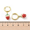 Brass Hoop Earrings EJEW-S251-04E-G-5