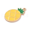 Alloy Enamel Pendants ENAM-A008-32KCG-2