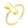 Rack Plating Brass Open Cuff Rings RJEW-S394-01G-I-2