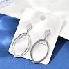 304 Stainless Steel Stud Earrings EJEW-Z089-15P-1