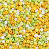 Opaque Glass Round Seed Beads GLAA-TAC0025-07B-07-3
