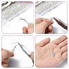DIY Dangle Earring Jewelry Finding Kits DIY-YW0008-54-4
