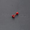 Baking Painted 316L Surgical Stainless Steel Cartilage Earrings FS-WGA64E6-01-1
