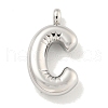 Non-Tarnish 304 Stainless Steel Pendants STAS-C102-16P-C-1