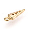 Brass Pendants KK-T075-36G-2