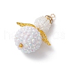 Seed Beads Alloy Pendants PALLOY-MZ00284-01-3