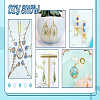 Alloy Open Back Bezel Pendants PALLOY-TA0001-72G-24