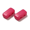 Opaque Acrylic Beads OACR-M018-02B-2