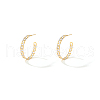 Stainless Steel C-shaped Stud Earrings GJ8361-3