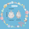 SUNNYCLUE 100Pcs 316 Surgical Stainless Steel Charms STAS-SC0004-46-2
