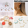 Beebeecraft 100Pcs 2 Colors 316 Surgical Stainless Steel Wine Glass Charms Rings STAS-BBC0005-95A-6