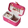 PU Imitation Leather Jewelry Box LBOX-E001-01D-1