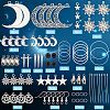 SUNNYCLUE DIY Sun Moon Earring Making Kit DIY-SC0020-34-2