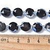 Natural Fire Crackle Agate Beads Strands G-C116-A86-01A-5