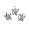 Natural Green Aventurine Pendants G-P498-03P-20-1