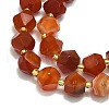 Natural Banded Agate Beads Strands G-I376-A55-01-3