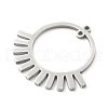 Non-Tarnish 304 Stainless Steel Linker STAS-B056-01P-2