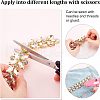 1Pc Shiny Flower Rhinestone Trim DIY-FG0003-35-5