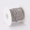 Tarnish Resistant 304 Stainless Steel Curb Chains CHS-F003-03P-C-3