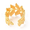 Ion Plating(IP) 201 Stainless Steel Open Cuff Ring RJEW-E063-53G-3