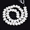 ABS Plastic Imitation Pearl Beads Strands KY-N015-10-B01-2