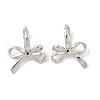 Brass Hoop Earrings EJEW-D320-13P-4