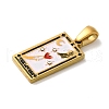 304 Stainless Steel Pendants STAS-C100-02D-G-2
