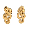 304 Stainless Steel Cartilage Earrings EJEW-B066-01E-G-1