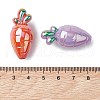 UV Plating Acrylic Beads PACR-M005-06B-3