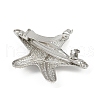 Alloy with Iron Clip Hair Barrettes PHAR-G014-02B-P-3