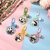 Panda Acrylic Pendant Decorations HJEW-JM02961-2