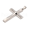 Non-Tarnish 304 Stainless Steel Big Pendants STAS-Z080-13P-2