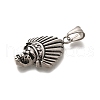 304 Stainless Steel Pendants STAS-Z110-48H-AS-2