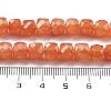 Natural Quartz Imitation Orange Aventurine Beads Strands G-C179-B16-01-5
