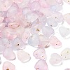Frosted Transparent Acrylic Beads OACR-F013-05-1